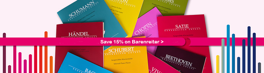 Save 15% on Bärenreiter